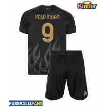 Juventus Randal Kolo Muani #9 3rd trikot Kinder 2026-27 Kurzarm (+ Kurze Hosen)